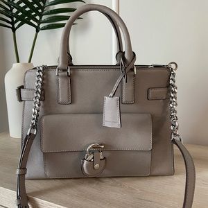 Gray Michael Kors Purse